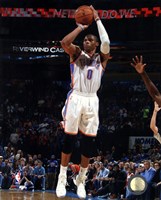 Russell Westbrook 2013-14 Action Fine Art Print