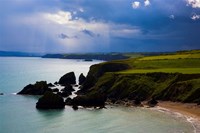 Ballydowane Beach, Copper Coast, County Waterford, Ireland Fine Art Print