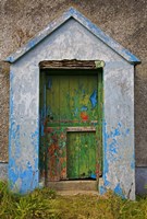 Paint Effects, Old Cottage, Bunmahon, County Waterford, Ireland Fine Art Print