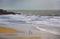 Bunmahon Strand, The Copper Coast, County Waterford, Ireland Fine Art Print