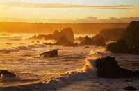 Westerly View, From Bunmahon, The Copper Coast, County Waterford, Ireland Fine Art Print