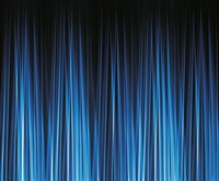 Vertically striated curtain in dark blues Fine Art Print