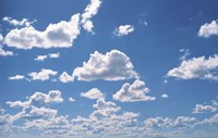 Cumulus Clouds by Panoramic Images - 24" x 15", FulcrumGallery.com brand