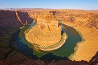 Rock formations at Goosenecks State Park, Utah, USA Fine Art Print