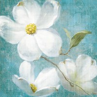 Indiness Blossom Square Vintage IV Fine Art Print