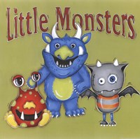 Little Monsters Fine Art Print