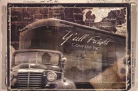 Y'all Freight Co Fine Art Print
