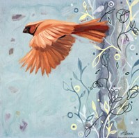 Bird In Flight Fine Art Print