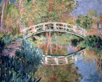 The Japanese Bridge, Giverny, 1892 Fine Art Print