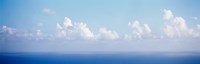 Clouds over the sea, Virgin Gorda, British Virgin Islands by Panoramic Images - 28" x 9"