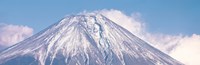 Snow Capped Mt Fuji Yamanashi Japan