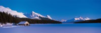 Maligne Lake & Canadian Rockies Alberta Canada Fine Art Print