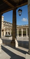 Columns in a palace, Palais Royal, Paris, France Fine Art Print