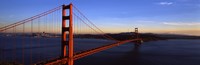 Golden Gate Bridge with Blue Sky, San Francisco, California, USA by Panoramic Images - 28" x 9"
