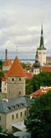 Toompea view, Old Town, Tallinn, Estonia Fine Art Print