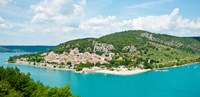 Bauduen, Lake of Sainte-Croix, Var, Provence-Alpes-Cote d'Azur, France Fine Art Print