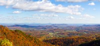 Clouds over a landscape, North Carolina, USA by Panoramic Images - 19" x 9"