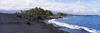 Surf on the beach, Hawaii, USA Fine Art Print