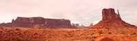 Buttes Rock Formations at Monument Valley Fine Art Print