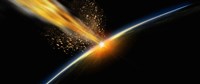 Meteor Hitting Earth