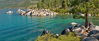 Boulders at Sand Harbor, Lake Tahoe, Nevada, USA by Panoramic Images - 22" x 9" - $28.99