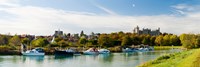 Boats at River Arun, Arundel, West Sussex, England Fine Art Print