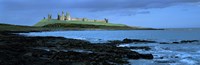 Dunstanburgh Castle at the coast, Northumberland, England Fine Art Print