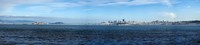 View of Alcatraz Island and San Francisco, California, USA Fine Art Print