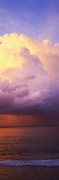 Clouds over the pacific ocean, Hawaii, USA by Panoramic Images - 9" x 27"