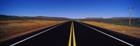 Highway passing through a landscape, New Mexico by Panoramic Images - 27" x 9"