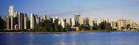 City skyline, Vancouver, British Columbia, Canada by Panoramic Images - 28" x 9"