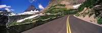 Going-to-the-Sun Road at US Glacier National Park, Montana, USA Fine Art Print