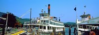 Minne Ha Ha Steamboat at dock, Lake George, New York State, USA Fine Art Print