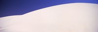 White Sands Desert with Blue Sky Fine Art Print