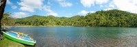 Rowboats in a pond, Las Terrazas, Pinar Del Rio Province, Cuba Fine Art Print