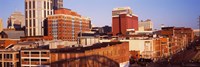 Buildings in a downtown district, Nashville, Tennessee Fine Art Print