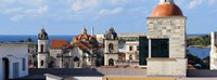 Traditional buildings of Havana, Cuba Fine Art Print