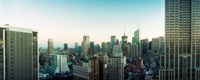 Skyscrapers in a city, Midtown Manhattan, 34th Street, Manhattan, New York City, New York State Fine Art Print
