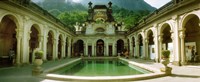 Courtyard of a mansion, Parque Lage, Jardim Botanico, Corcovado, Rio de Janeiro, Brazil Fine Art Print