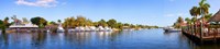 Intercoastal waterway at West Palm Beach, Palm Beach County, Florida, USA by Panoramic Images - 40" x 9"