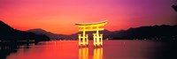 Itsukushima Shrine Otorii Hiroshima Japan Fine Art Print