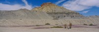 Clouds over mountains, Caineville Mesa, Wayne County, Utah, USA by Panoramic Images - 36" x 12"