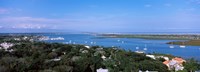 High angle view from top of lighthouse, St. Augustine, Florida, USA Fine Art Print