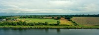 Countryside, Kiel Canal, Kiel, Schleswig-Holstein, Germany Fine Art Print