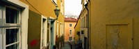 Houses along a street, Toompea Hill, Tallinn, Estonia by Panoramic Images - 34" x 12"