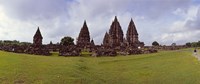 9th century Hindu temple Prambanan on Java Island, Indonesia Fine Art Print