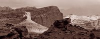 Capitol Reef National Park, Utah (black & white) Fine Art Print