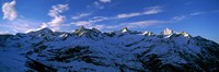 Swiss Alps from Gornergrat, Switzerland Fine Art Print