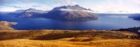 Views of Cecil and Walter Peaks from Deer Park Heights, Lake Wakatipu, South Island, New Zealand Fine Art Print
