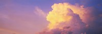 Clouds in the sky at dusk, Hawaii, USA Fine Art Print